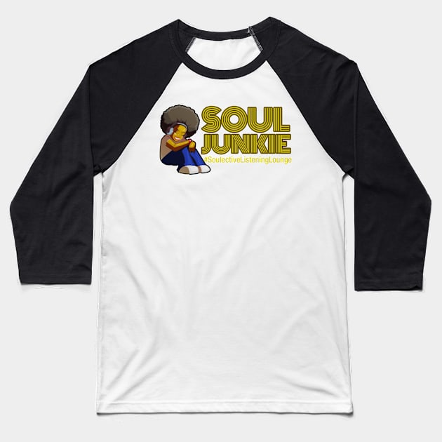 SOULective Listening Lounge Tee - 010 Baseball T-Shirt by THadnotJr